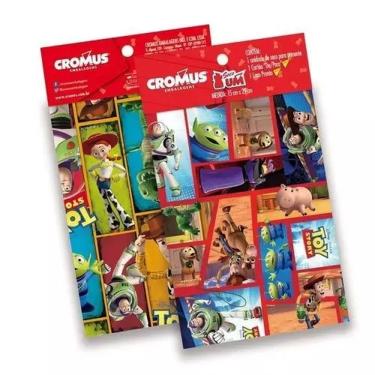 Imagem de Saco para Presente Toy Story Sortido 45x59 cm Cromus Papel Laminado