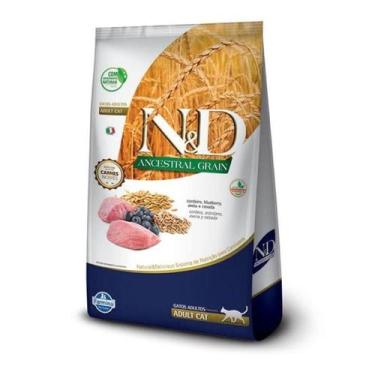 Imagem de Ração N&d Ancestral Gatos ad Coriro e Blueberry 7,5kg - FARMINA