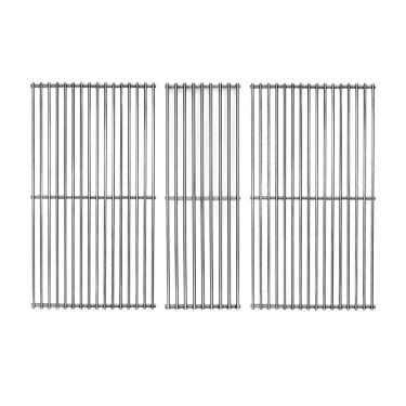 Imagem de Votenli S506SC (pacote com 3) Grade de cozinha de aço inoxidável para Kenmore 141.16655900, 141.17677 Kirkland CG107ALP Master Forge 288994 e outros