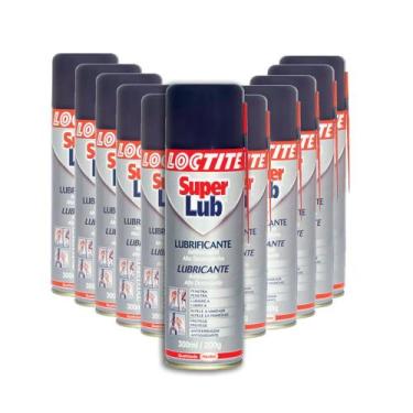 Imagem de Antiferrugem Óleo Lubrificante Super Lub Loctite 12 unidades - 300ml -