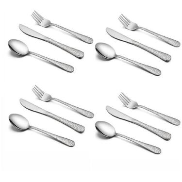 Imagem de Conjunto de talheres HaWare de 12 peças em aço inoxidável para criança