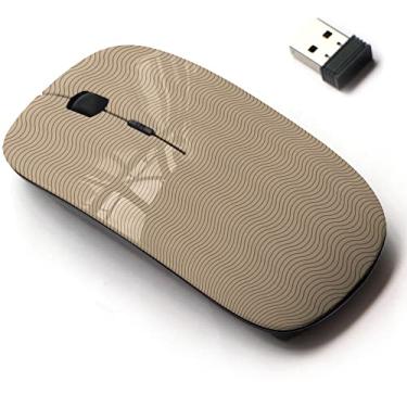 Imagem de Mouse sem fio de 2,4 G com design de padrão fofo para todos os laptops e desktops com nano receptor - Motion Optical
