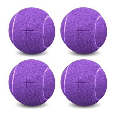 Imagem de Bolas de tênis Walker pré-cortadas para andadores, 4 peças, pernas, bolas deslizantes pré-cortadas universais, revestimentos deslizantes de feltro de longa duração para pernas de móveis e proteção do