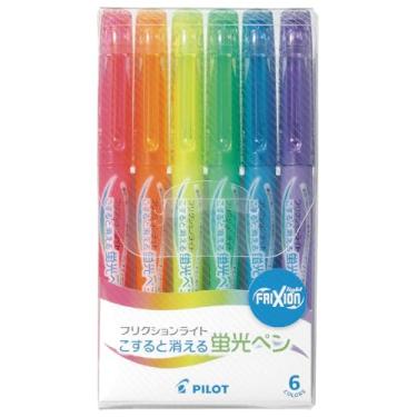 Imagem de PILOT SFL-60SL-6C iluminador Frixion Light, conjunto de 6 cores