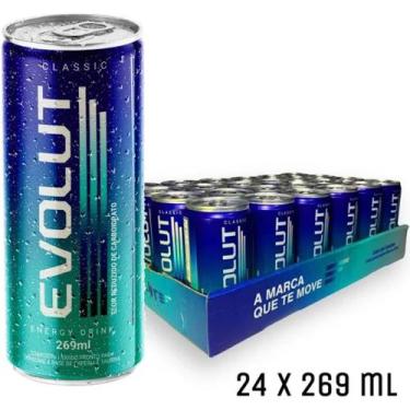 Imagem de Energético Evolut Energy Drink 269ml Caixa Com 24 Unidades - inositol