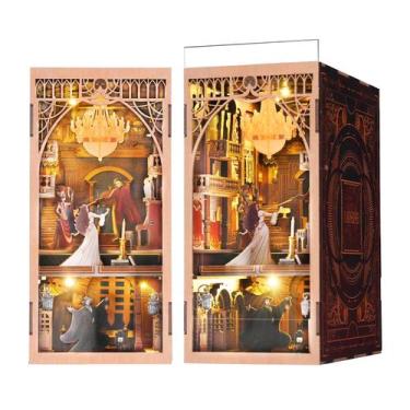 Imagem de Kit Book Nook MiniCity DIY Phantom of The Opera com luz LED