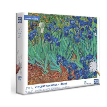 Imagem de Quebra-cabeça 500 Peças Vincent Van Gogh  Lírios - Toyster