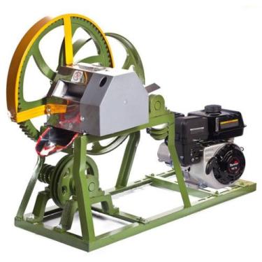 Imagem de Moenda Engenho de Cana B200 Inox Com Motor Gasolina e Partida Elétrica