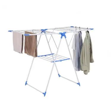 Imagem de Secador de Roupas Retrátil 2 Andares Portátil para Varanda