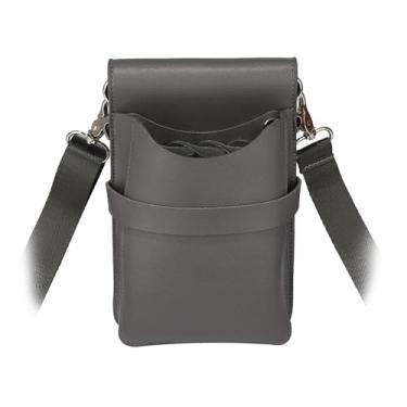 Imagem de OIIBWQ SATOLS SALON SAGLES Cabeleireiro Barbeiro Bolsa Tesoura Bolsa Cosmetologia, Cinza