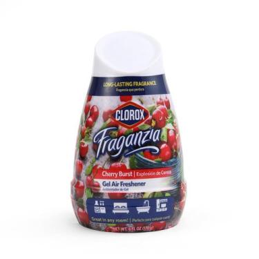 Imagem de Purificador de ar em gel Clorox Fraganzia Cherry Burst 180 ml (pacote 