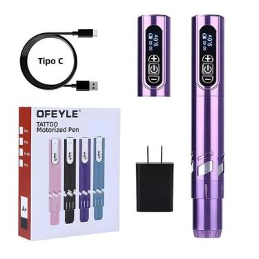 Imagem de Caneta De Tatuagem Sem Fio, Máquina De Bordar Rotativa De 3,0 Mm Com B