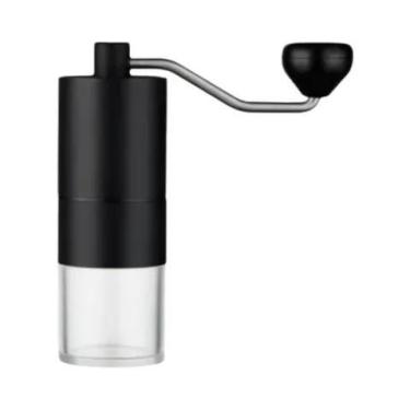 Imagem de Mini Moedor De Café Manual Portátil, Aço Inoxidável, Moedor De Grãos D