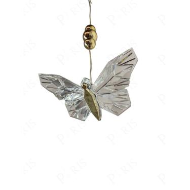 Imagem de Pendente Borboleta Dourado 20cm Led 4W 3 em 1 Bivolt 15742-PL
