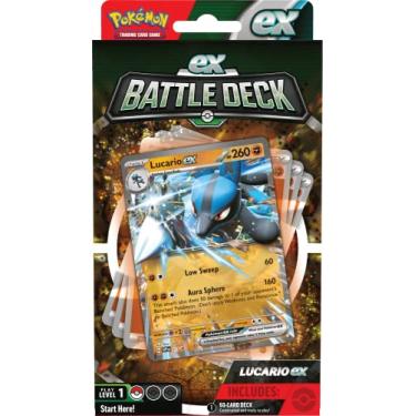 Imagem de Pokémon Trading Card Game Ex Battle Decks Lucario or Ampharos