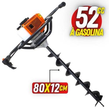 Imagem de Perfurador de Solo á Gasolina Vulcan VPS520 2T Broca 80x12cm Robusta I