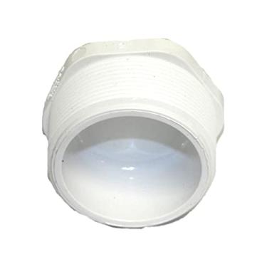 Imagem de Lasco 450-020 Plugue de substituição branco de 5 cm, pacote com 10 para tubo de PVC Solda Solvente Lasco Schedule 40