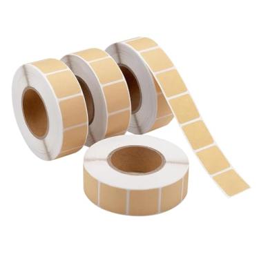 Imagem de kowaku 4000 peças de adesivos de alvo em rolo com design de alvos, acessórios de tiro autoportáteis para exercícios, uso doméstico, alcance