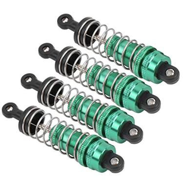 Imagem de Alomejor O Requintado Damper Struts de Choque de Carro RC, Reduz O Trêmulo do para -choques para Wltoys 144001 1/14, 4pcs (Verde)