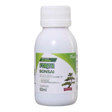 Imagem de Adubo Forth Bonsai, Fertilizante, Líquido, NPK + Micronutrientes, Foliar, Fertirrigação, Arbustos, Árvores, Plantas Ornamentais, Concentrado, 60ml