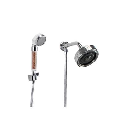 Imagem de Ducha AutoLimpante em ABS c/Chuveirinho c/Esferas Ionizantes