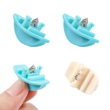 Imagem de Briartw Lâminas de substituição para quadro de corte e pontuação, 3 lâminas de corte e 1 lâmina de pontuação para aparador, cortes limpos e precisos para páginas grandes de scrapbook e pequenos