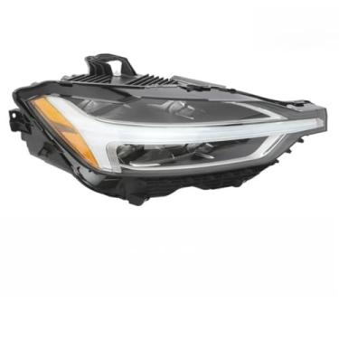 Imagem de Lâmpada de neblina esquerda direita luz diurna LED conjunto de farol de LED amplo lâmpada de canto compatível com XC60 2018-2022 (esquerda)