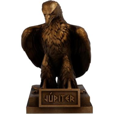 Imagem de Estátua Júpiter Mitologia Grega Estatueta - Zeus em forma de Águia (Cor Cobre Antigo)