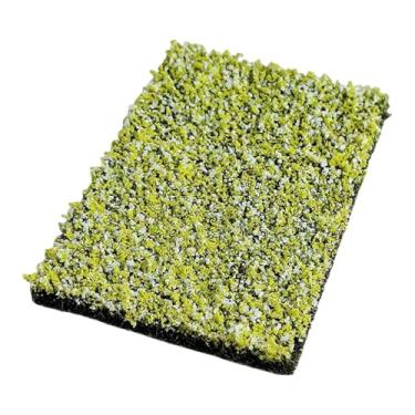 Imagem de menolana Decoração de arranjo de flores em miniatura Grupos de vegetação de flores de grama para modelos de trens Micro decorações de paisagens, Crisântemo Selvagem