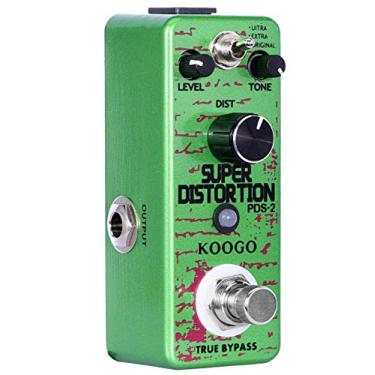 Imagem de Koogo Pedais de distorção Super Distortion Pedal Killer Distortions Ultra Extra Originais Efeito Dist Poderoso para Baixo de Guitarra Elétrica