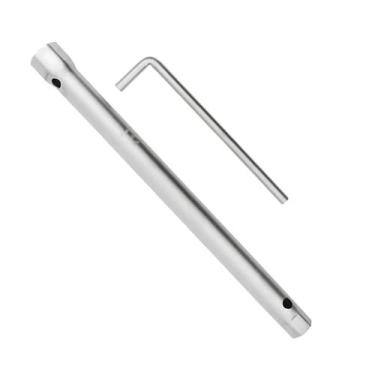 Imagem de Chave de Vela Universal Automotivo Longa 16mm 21mm 30cm Sextavada Aço 