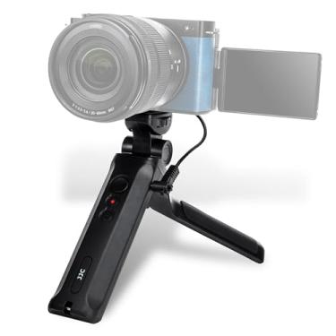 Imagem de JJC Suporte De Filmagem Com Controle Remoto Fio E Minitripé Para Câmeras Sem Espelho Panasonic Lumix G100D S9, Substitui A Câmera Dmw-Shgr2 Gravação Vídeos Selfies.