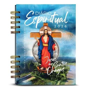 Imagem de Diário Espiritual 2026 Padre Reginaldo Manzotti Capa Terra Prometida -