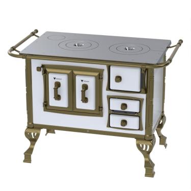 Imagem de Fogao a Lenha Venax n 1 Colonial Branco SE