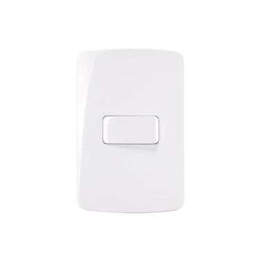 Imagem de Conjunto Interruptor Simples 10A 250V 4X2 MARGIRIUS LINHA B3