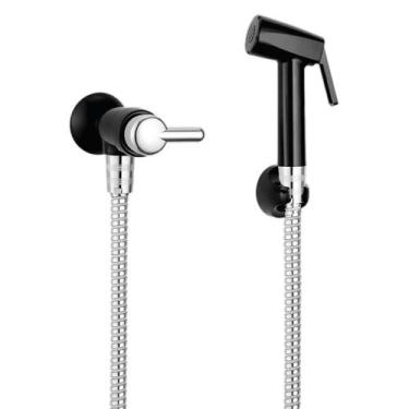 Imagem de Ducha Higiênica Lorenzetti Abs Preto Cromado, Abs