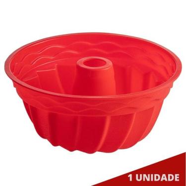 Imagem de Forma de Silicone 23,5cm Redonda Sortida Pudim Sobremesa - QUALITY HOU