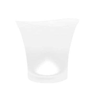 Imagem de Balde de gelo para festas 5L colorido LED brilhante balde de gelo KTV Bares vinho champanhe cerveja cooler utensílios de bar para bar em casa, cerveja refrescante champanhe e recipiente de gelo de