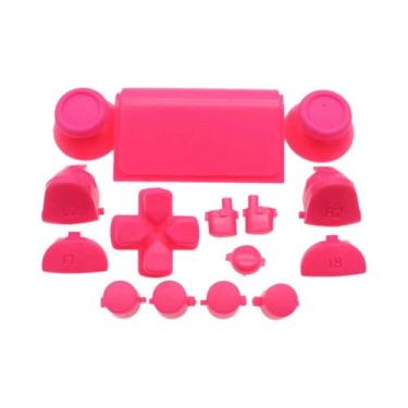 Imagem de Conjunto Completo De 18 Cores De Botões D-Pad Para Joysticks Para Cont