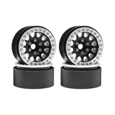 Imagem de Cubo De Aro De Roda Beadlock De Metal Em Escala 1/10 Para Carro Redcat