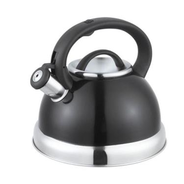 Imagem de Chaleira Com Apito Aço Inox 3 Litros Grande Bule Ferver Água Chá Café 