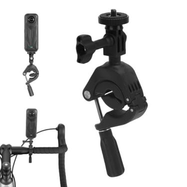 Imagem de GOWENIC Montagem Câmera de Bicicleta, Alumínio de Alumínio Motocicleta Brudilhão Câmera do Guidão Com Fio de 1/4 de Polegada para Panorâmica X5/x4/x3, Act5Pro