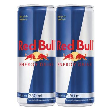 Imagem de Kit 2 Energético Red Bull Energy Drink 250ml