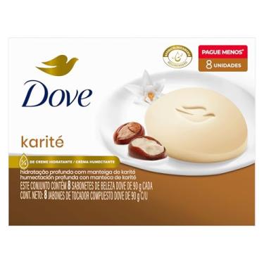 Imagem de Dove Sabonete em Barra Karité 90g 8 unidades