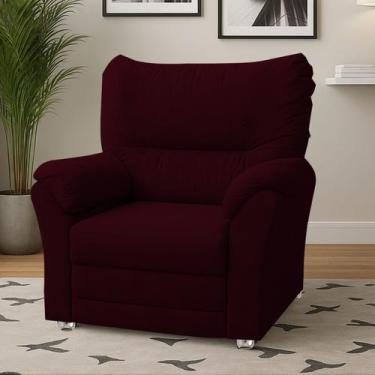 Imagem de Poltrona Reclinável Manu Extensão De Cílios ou Amamentação Quarto Sala