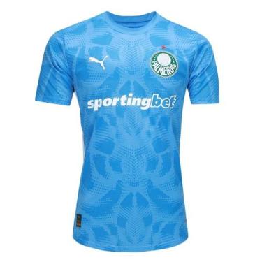 Imagem de Camisa de goleiro puma palmeiras i 2025 masculina - jogador, M
