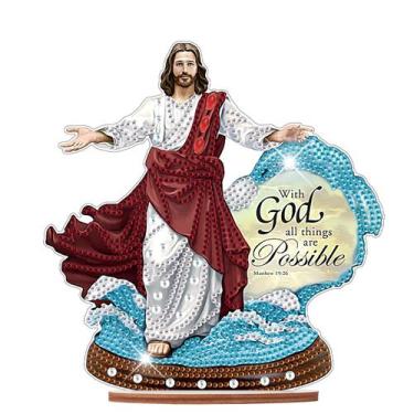 Imagem de Pintura de arte com diamantes MVVMTOP DIY Boa decoração de mesa