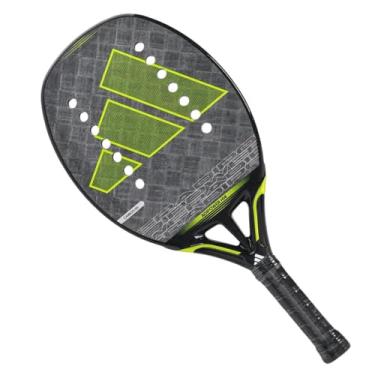 Imagem de Raquete de Beach Tennis Adidas Adipower 3.3 H14 Preta Prata e Limão