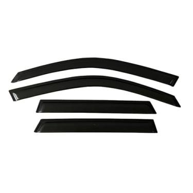 Imagem de GRJQRKHZ Defletor de janela lateral de carro para v&w para Je&TTA Sedan 1999-2005 Weathershied viseira de porta vento sol proteção chuva janela lateral defletores de vento