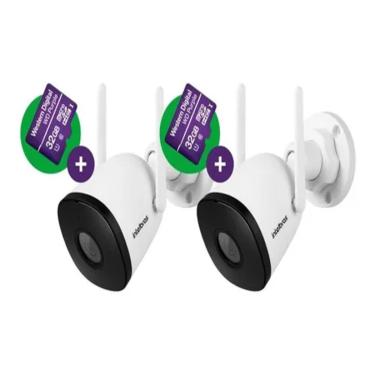 Imagem de Kit 2 Câmeras Wi-fi Intelbras Im5s Com Cartao 32gb Fullhd